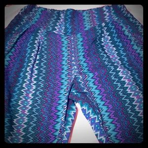 Elastic Waist Beach Pants